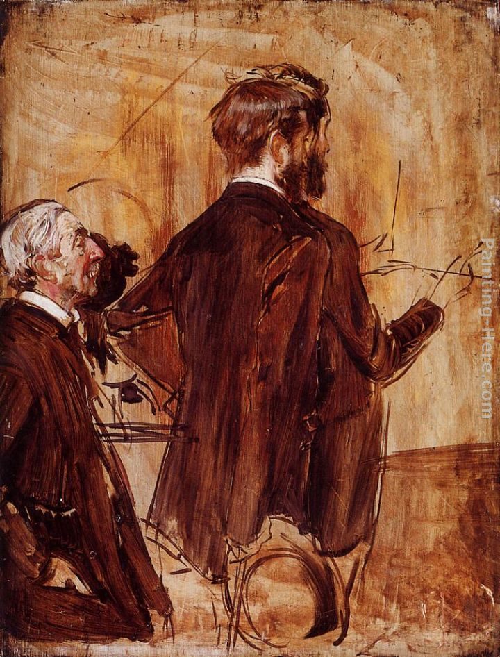 Giovanni Boldini In the Studio